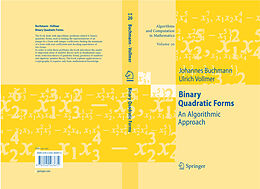 eBook (pdf) Binary Quadratic Forms de Johannes Buchmann, Ulrich Vollmer