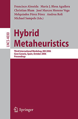 Kartonierter Einband Hybrid Metaheuristics von 