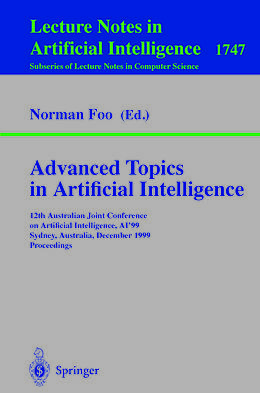 E-Book (pdf) Advanced Topics in Artificial Intelligence von 