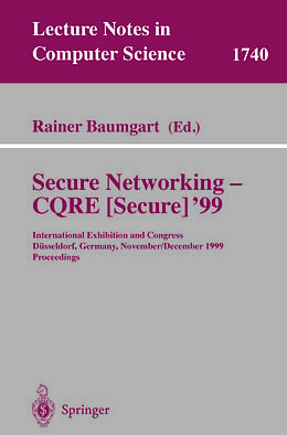 E-Book (pdf) Secure Networking - CQRE (Secure) '99 von 