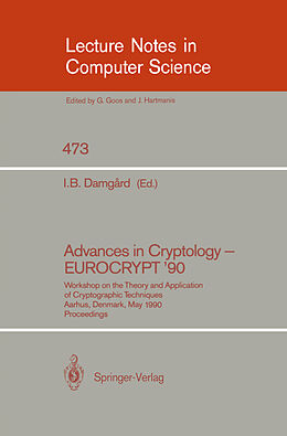 E-Book (pdf) Advances in Cryptology - EUROCRYPT '90 von 