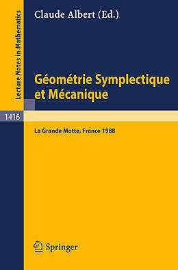 E-Book (pdf) Geometrie Symplectique et Mecanique von 