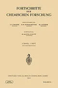 E-Book (pdf) Fortschritte der Chemischen Forschung von F. G. Fischer, H. W. Kohlschütter, K. L. Schäfer