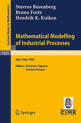 E-Book (pdf) Mathematical Modelling of Industrial Processes von Stavros Busenberg, Bruno Forte, Hendrik K. Kuiken