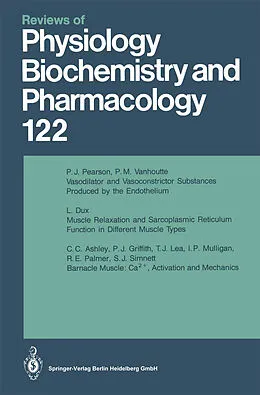 E-Book (pdf) Reviews of Physiology, Biochemistry and Pharmacology von M. P. Blaustein, H. Grunicke, E. Habermann