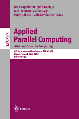 E-Book (pdf) Applied Parallel Computing: Advanced Scientific Computing von 