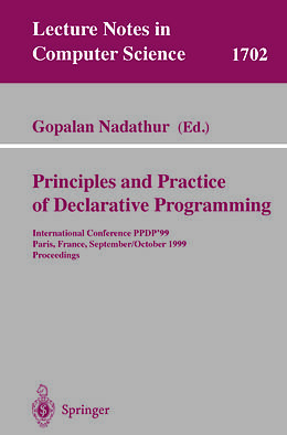 eBook (pdf) Principles and Practice of Declarative Programming de 