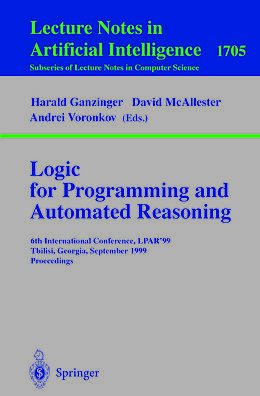 E-Book (pdf) Logic Programming and Automated Reasoning von 