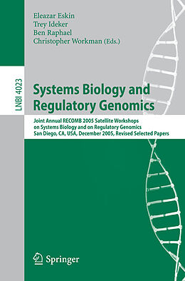 Kartonierter Einband Systems Biology and Regulatory Genomics von 