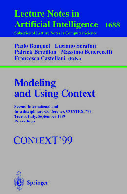 E-Book (pdf) Modeling and Using Context von 