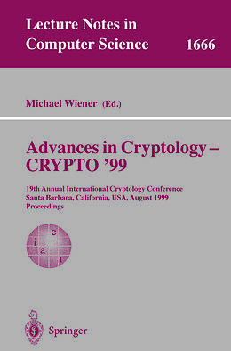 E-Book (pdf) Advances in Cryptology - CRYPTO '99 von 