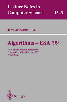 E-Book (pdf) Algorithms - ESA'99 von 