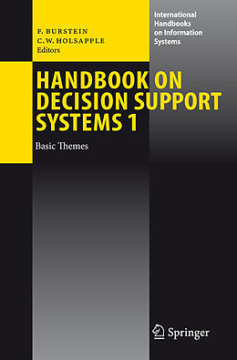 E-Book (pdf) Handbook on Decision Support Systems 1 von Frada Burstein, Clyde Holsapple