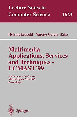E-Book (pdf) Multimedia Applications, Services and Techniques - ECMAST'99 von 