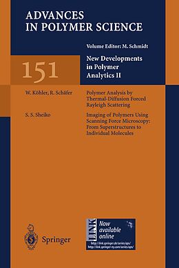 E-Book (pdf) New Developments in Polymer Analytics II von 
