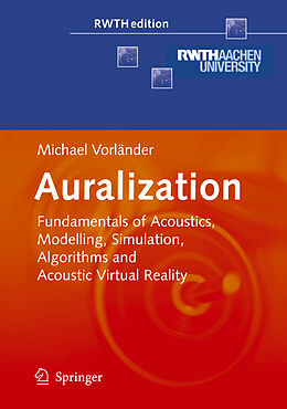 Livre Relié Auralization de Michael Vorländer