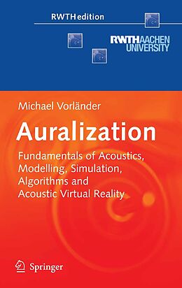 eBook (pdf) Auralization de Michael Vorländer