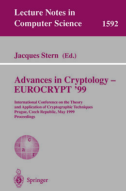 E-Book (pdf) Advances in Cryptology - EUROCRYPT '99 von 