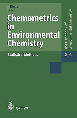 eBook (pdf) Chemometrics in Environmental Chemistry - Statistical Methods de 