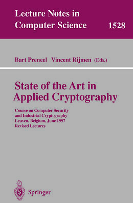 E-Book (pdf) State of the Art in Applied Cryptography von 