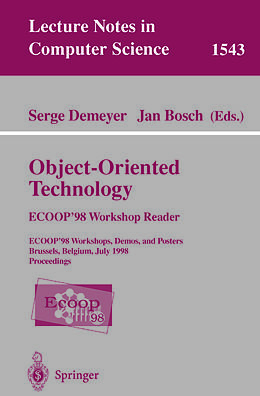 E-Book (pdf) Object-Oriented Technology. ECOOP '98 Workshop Reader von 