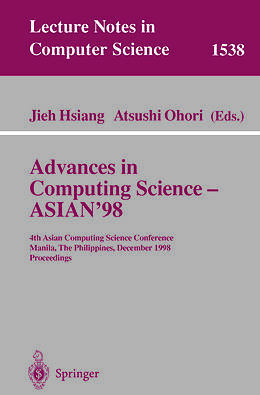 E-Book (pdf) Advances in Computing Science - ASIAN'98 von 