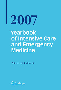 Couverture cartonnée Yearbook of Intensive Care and Emergency Medicine 2007 de 