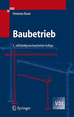 E-Book (pdf) Baubetrieb 2 von Hermann Bauer
