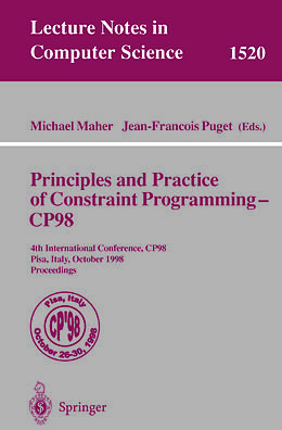 E-Book (pdf) Principles and Practice of Constraint Programming - CP98 von 