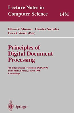 E-Book (pdf) Principles of Digital Document Processing von 