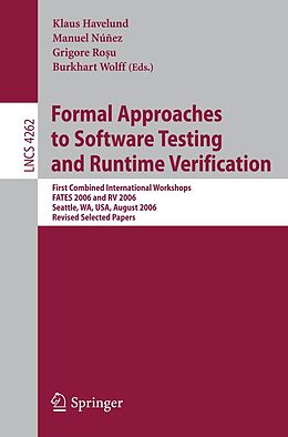 E-Book (pdf) Formal Approaches to Software Testing and Runtime Verification von 