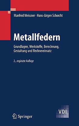 E-Book (pdf) Metallfedern von Manfred Meissner, Hans-Jürgen Schorcht