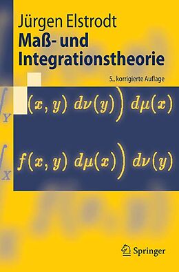 E-Book (pdf) Maß- und Integrationstheorie von Jürgen Elstrodt