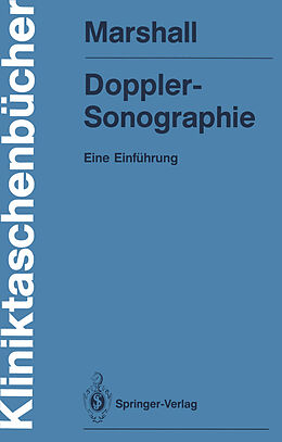 Kartonierter Einband Doppler-Sonographie von Markward Marshall