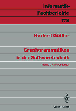Kartonierter Einband Graphgrammatiken in der Softwaretechnik von Herbert Göttler