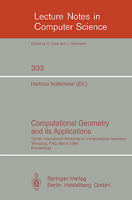 Kartonierter Einband Computational Geometry and its Applications von 