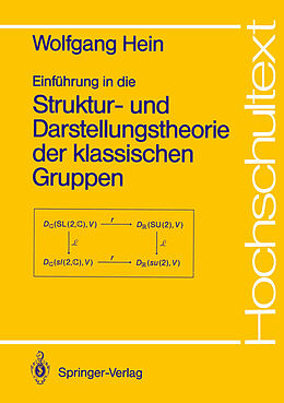 Kartonierter Einband Einführung in die Struktur- und Darstellungstheorie der klassischen Gruppen von Wolfgang Hein