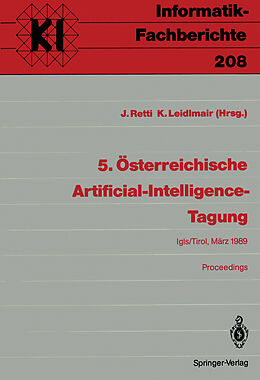 Kartonierter Einband 5. Österreichische Artificial-Intelligence-Tagung von 