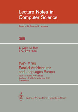 Kartonierter Einband PARLE '89 - Parallel Architectures and Languages Europe von 