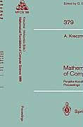 Kartonierter Einband Mathematical Foundations of Computer Science 1989 von 