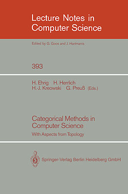 Kartonierter Einband Categorical Methods in Computer Science von 