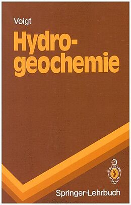 Kartonierter Einband Hydrogeochemie von Hans-Jürgen Voigt