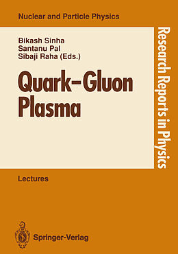 Couverture cartonnée Quark Gluon Plasma de 
