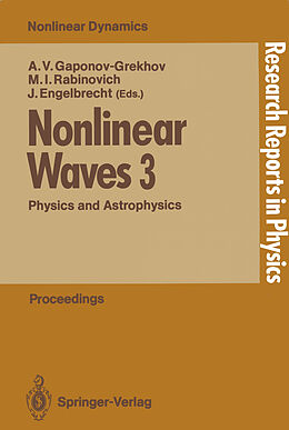 Couverture cartonnée Nonlinear Waves 3 de 