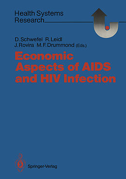 Couverture cartonnée Economic Aspects of AIDS and HIV Infection de 