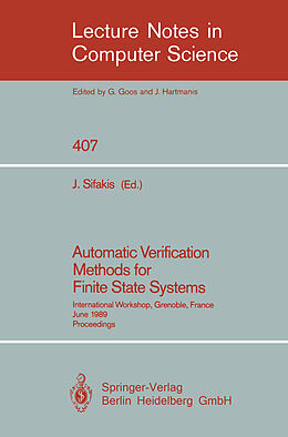 Kartonierter Einband Automatic Verification Methods for Finite State Systems von 