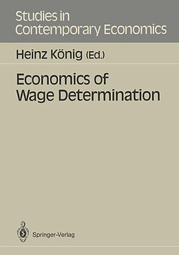Couverture cartonnée Economics of Wage Determination de 