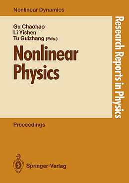 Couverture cartonnée Nonlinear Physics de 