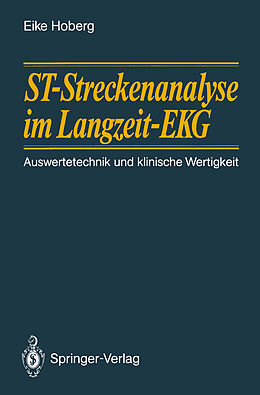 Kartonierter Einband ST-Streckenanalyse im Langzeit-EKG von Eike Hoberg