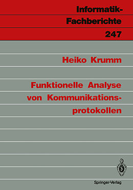 Kartonierter Einband Funktionelle Analyse von Kommunikationsprotokollen von Heiko Krumm